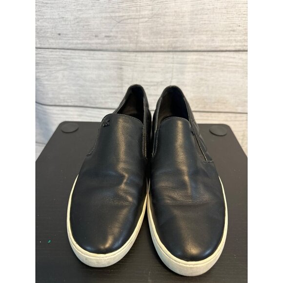 Michael Kors Black Slip-On Quilted Sneakers Size 9 - Picture 1 of 6